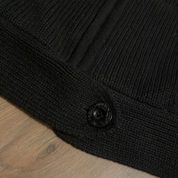 Hurley Knit Zipup Hoodie Sweater -Black - Picture 9 of 16